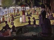 Georges Seurat en sondagseftermiddag pa on la grande jatte oil on canvas